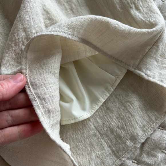 Ivy City Co Arianna Jumpsuit; Size M; Cream - Picture 8 of 13